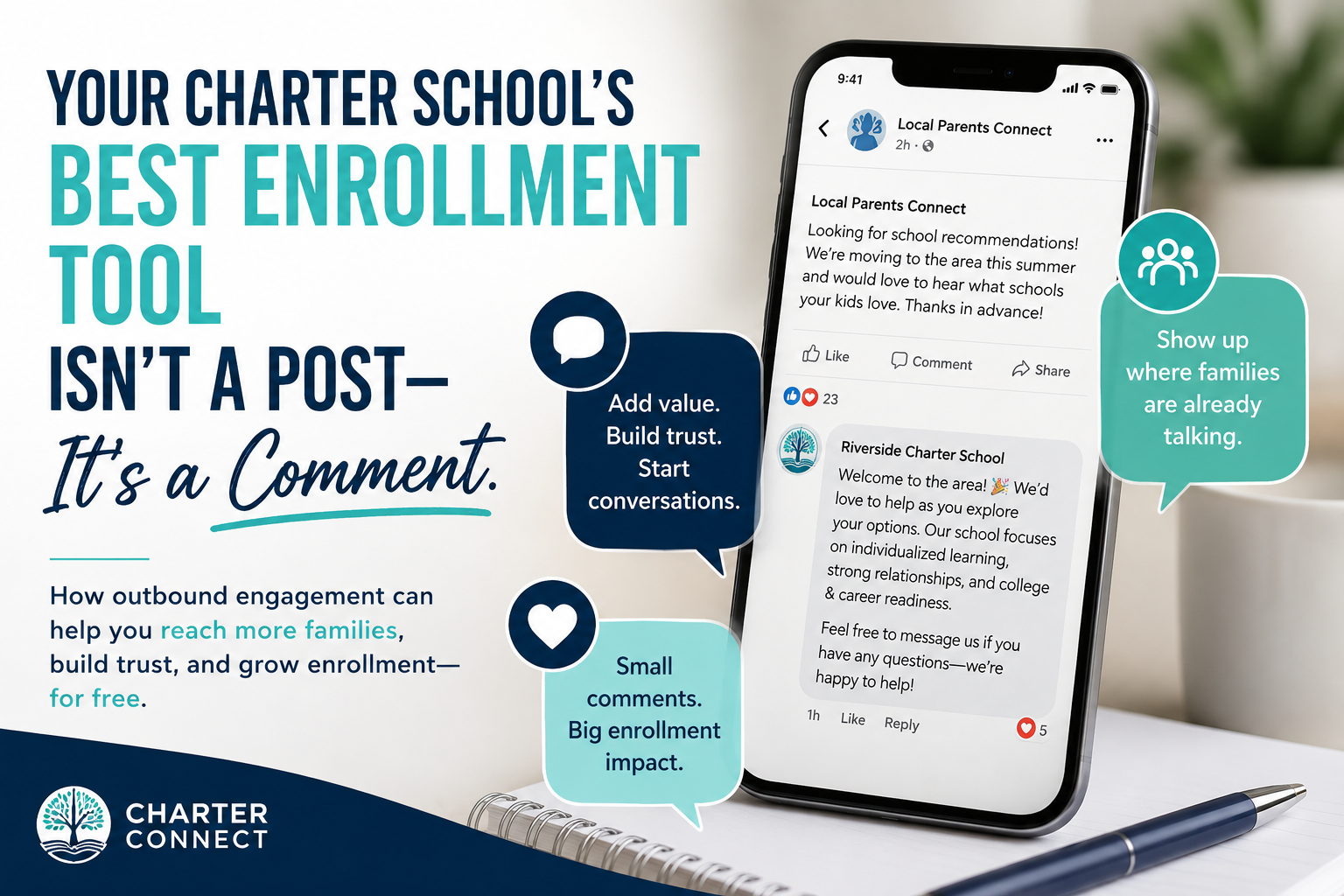 Comment Your Way to More Charter School Enrollments